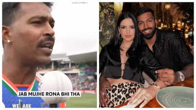 Hardik Pandya's World Cup winning speech goes viral after cricketer announces divorce from Natasa Stankovic: Jab mujhe rona bhi tha, mein nahi roya