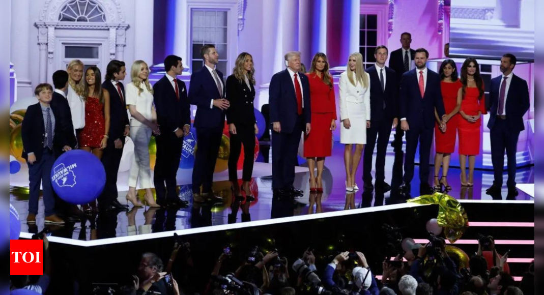 Trump Family Unites at Republican National Convention