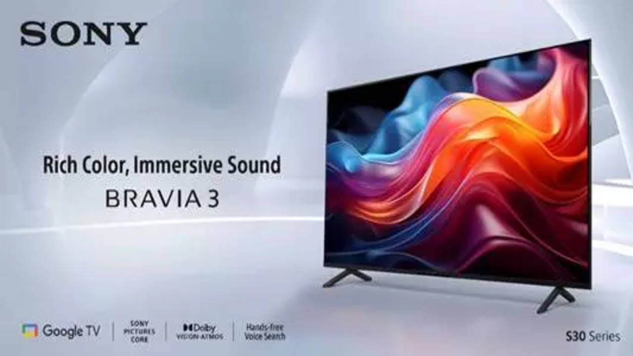 Sony Bravia 3 series debuts in India, price starts at Rs 93,990 - Times of  India