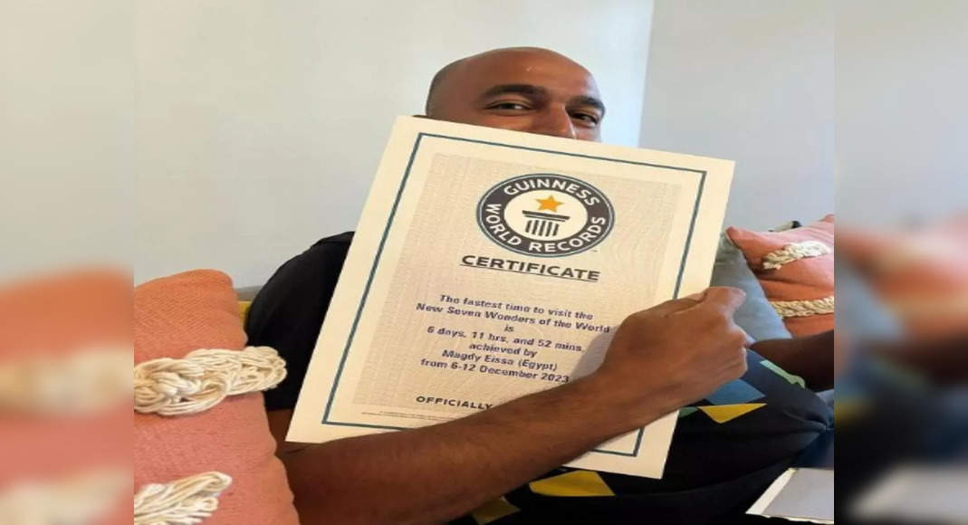 Egyptian Man Breaks World Record Visiting Wonders