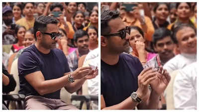 Asif Ali surprises fan with a handmade paper boat