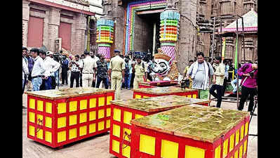 Ancient war weapons found in Jagannath Ratna Bhandar