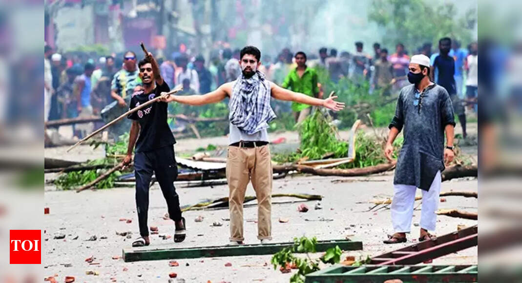 Fleet of cabs brings home students from riot-hit Bangladesh - Times of ...