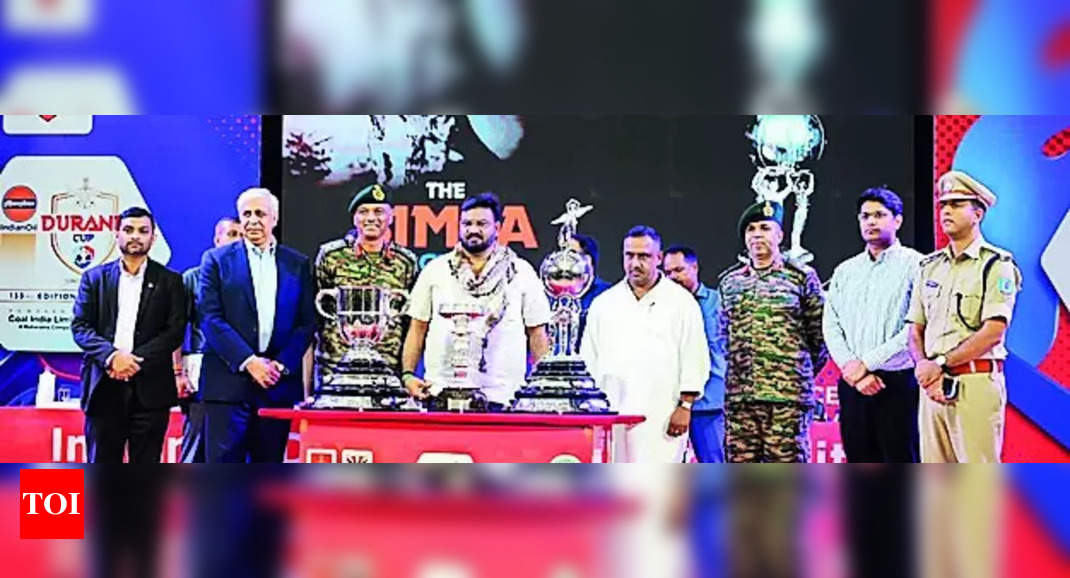 133rd Durand Cup Trophy Arrives in Tura