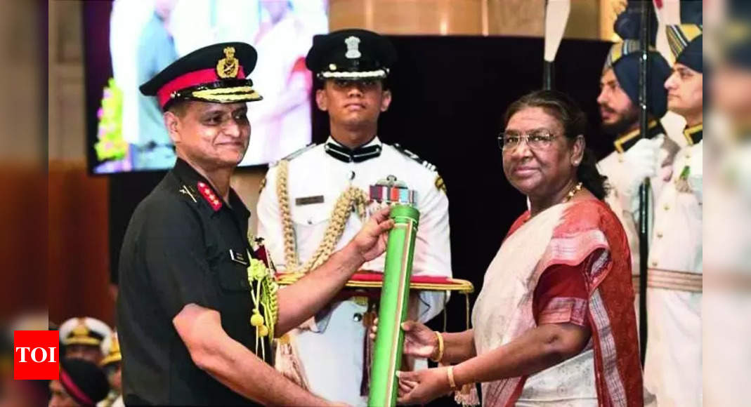 President Murmu Awards Param Vishisht Seva Medals