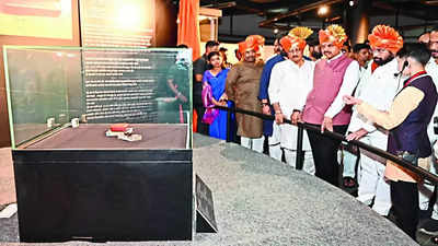 Wagh nakh goes on display, Shinde says followers of Shivaji won't tolerate cynics