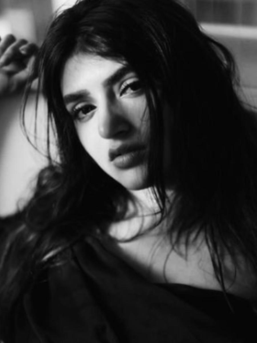 Sreeleela shines in stunning monochromatic photoshoot | Times of India