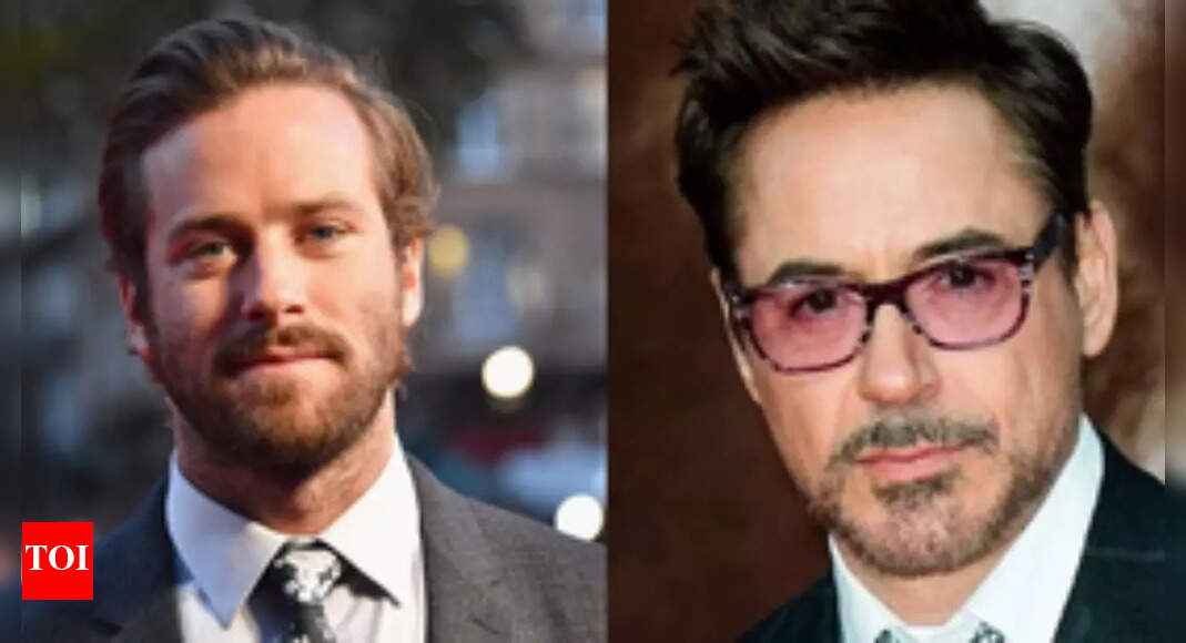 Armie Hammer denies Robert Downey Jr. paid for his rehab but gave