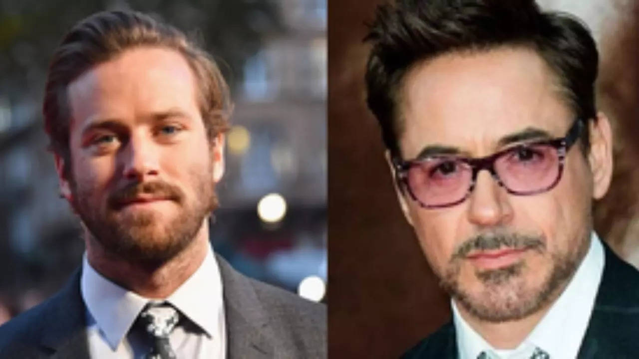 Armie Hammer denies Robert Downey Jr. paid for his rehab but gave important  advice | English Movie News - Times of India