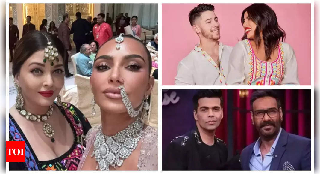Aishwarya Rai was the main muse for Kim-Khloe Kardashian’s looks, Nick Jonas drops photo from the time he proposed to Priyanka Chopra, Karan Johar and Ajay Devgn on their past conflict: Top 5 entertainment news of the day | – Times of India