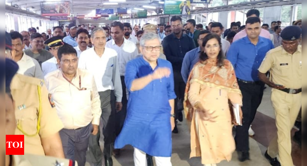 Railway minister visits Pune railway station, announces heritage-centric station redevelopment