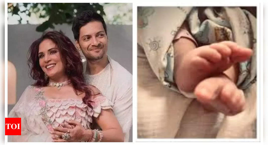 Richa Chadha and Ali Fazal share FIRST glimpse of their baby girl: ‘ Our baby girl continues to keep us very very busy’ – See inside |