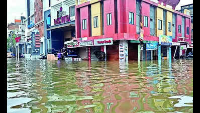 Normal life not in sight for rain-battered Dwarka