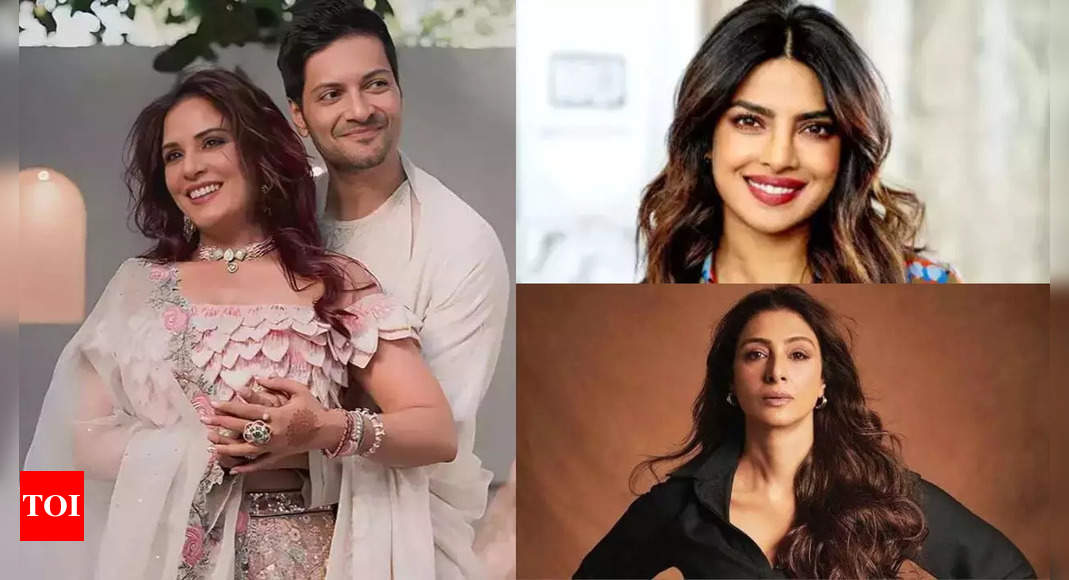 Ali Fazal and Richa Chadha share first photo of their daughter; Priyanka Chopra, Tabu, and other Bollywood stars send their love | Hindi Movie News