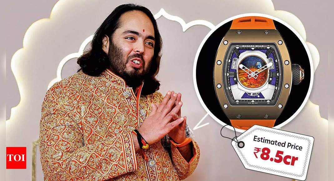 Anant Ambani’s luxe watch list