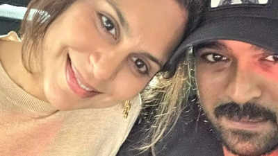 Ram Charan keeps it short and sweet as the 'Game Changer' actor shares birthday wishes for Upasana