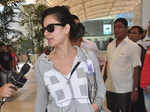 Stars return from Hyderabad