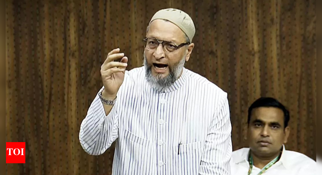 ‘Open discrimination against Muslims’: Owaisi reacts to UP govt’s directive on nameplates for food shops along Kanwar route | India News