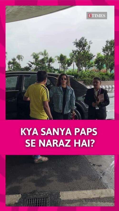 Sanya Malhotra's Adorable Reply to Paparazzi's Question!