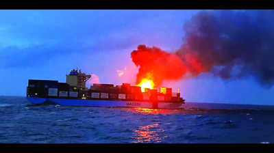 Day 3: Fire continues aboard container Maersk Frankfurt