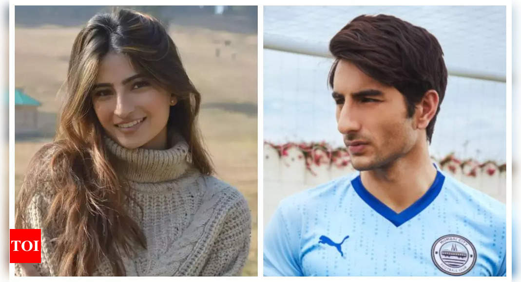 Palak cheers for boyfriend Ibrahim at his football match