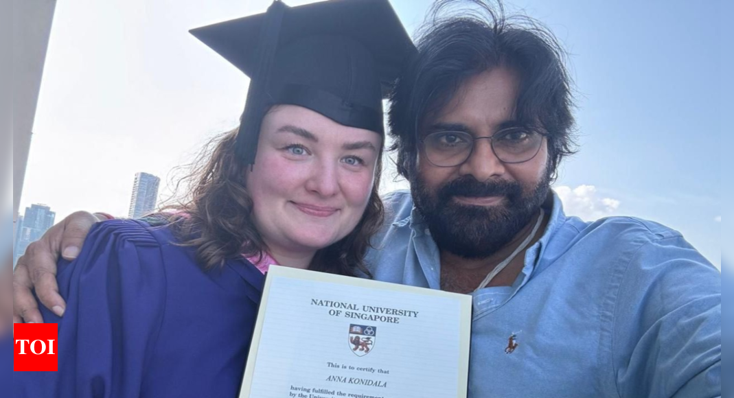 Pawan Kalyan's Wife Anna Graduates from Singapore University