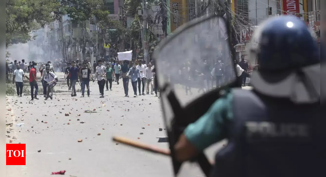 More than 500 arrested in Bangladesh capital over deadly unrest - Times ...