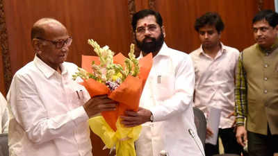 Maharashtra politics heats up as Sharad Pawar meets CM Eknath Shinde