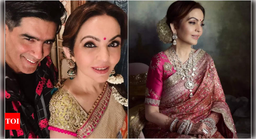 Manish Malhotra recalls late night meetings with Nita Ambani for Anant-Radhika’s wedding prep |