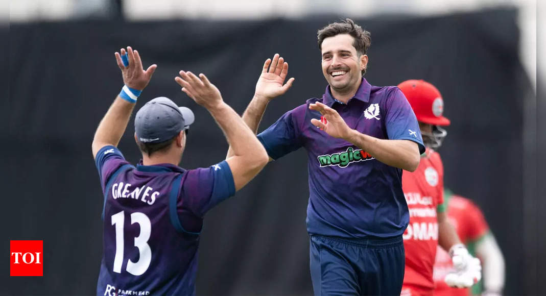 Scotland pacer breaks all-time ODI bowling record on debut with… | Cricket News – Times of India
