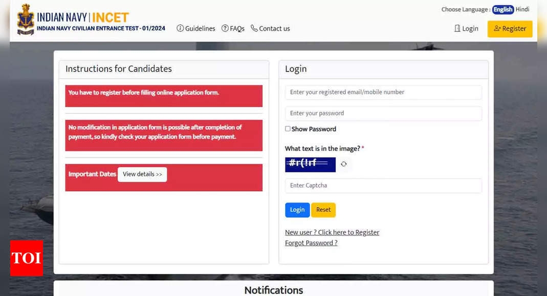 Indian Navy INCET Recruitment 2024: Application for 741 posts begins, check exam pattern marking scheme and more