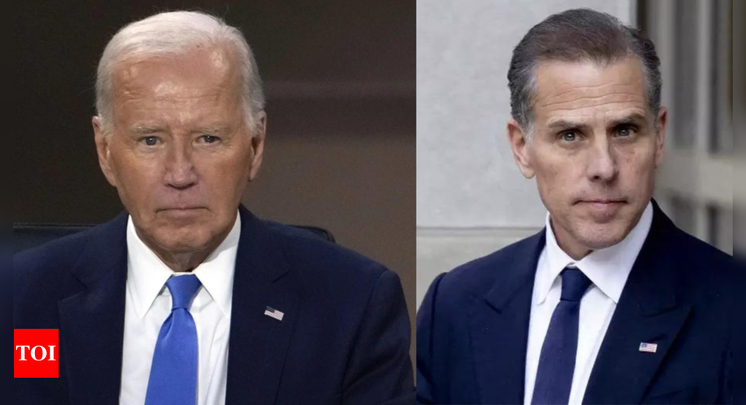 ‘Thank you, Mr President’: Hunter Biden pens letter to father Joe – Times of India