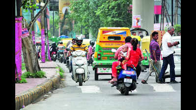 75% more challans, still on the wrong side of law