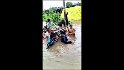 Incessant rain batters Saurashtra districts