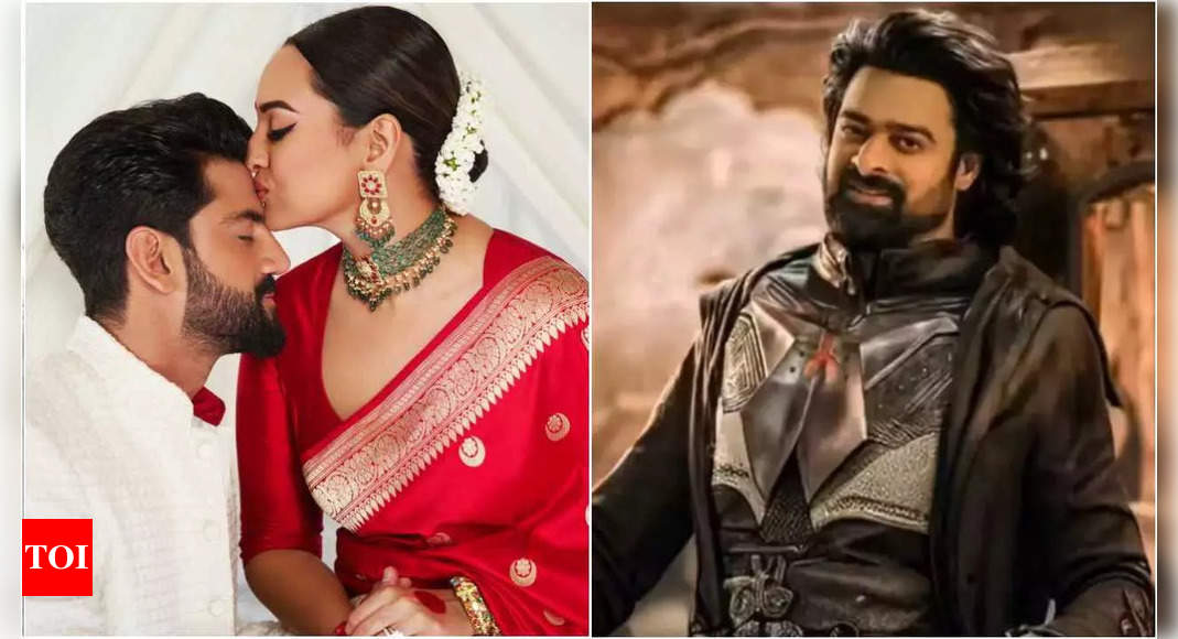 Sonakshi Sinha and Zaheer Iqbal celebrate one-month anniversary, Prabhas’ Kalki becomes the highest grossing foreign film in North America, Radhikka Madan remembers Irrfan Khan: Top 5 entertainment news of the day | Hindi Movie News – Times of India