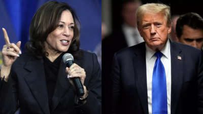 US election 2024: Kamala Harris holds narrow lead over Donald Trump in post-Biden polls