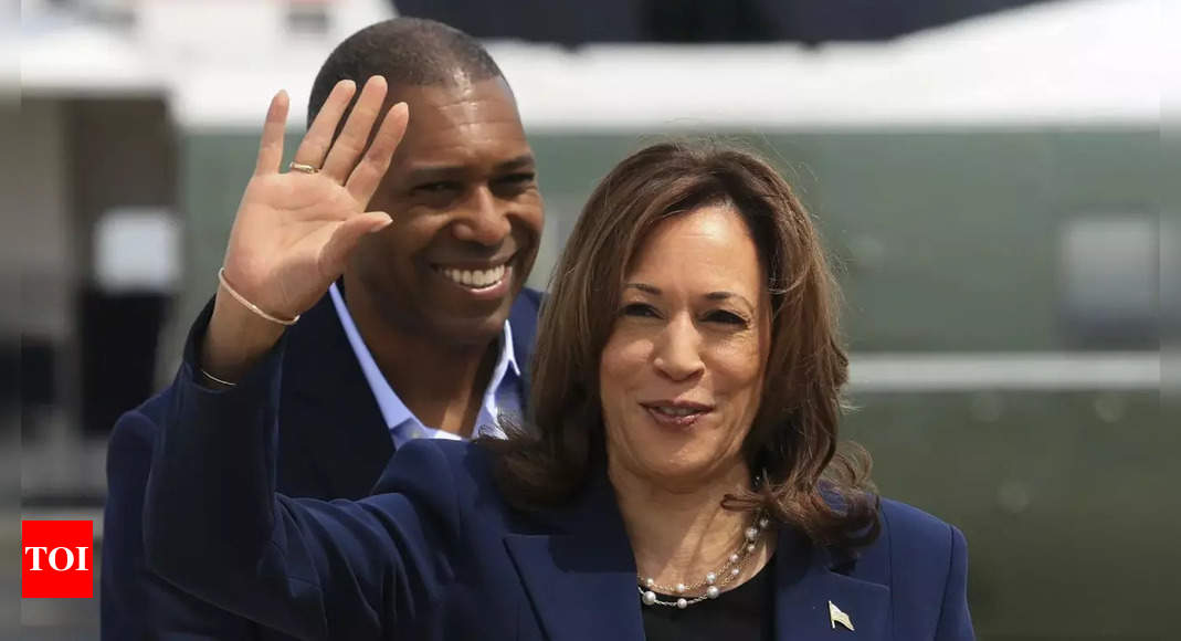 ‘A choice between freedom and chaos’: US presidential candidate Kamala Harris rallies voters in Milwaukee – Times of India