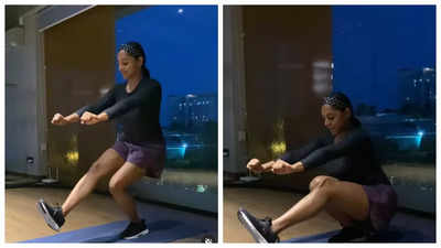 Santhy Balachandran impresses with her workout transformation, says, “I’ve never had much by way of core strength.”