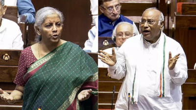 ‘Mataji bolne mein toh expert hain’: Kharge attacks Sitharaman during Budget debate in Rajya Sabha