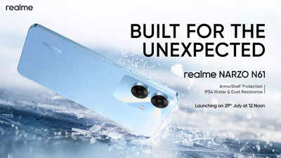 Realme Narzo N61 smartphone to launch in India on July 29: Here’s what the affordable smartphone will offer