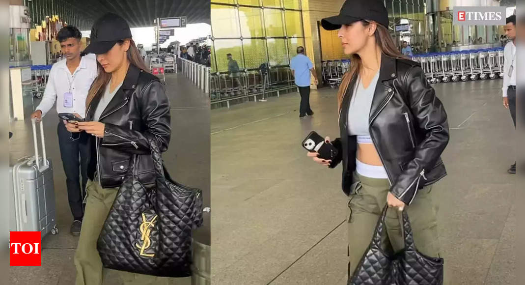 Malaika Arora's bag steals the show