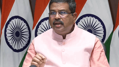 Union minister Dharmendra Pradhan (Picture credit: ANI) Work of 'Coastal Highway', 'Capital Region Ring Road' to begin soon