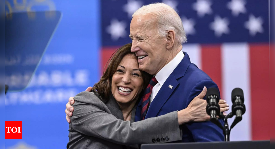 ‘Tough, capable …’: How US President Joe Biden describes Kamala Harris as he says ‘time for younger voices’ – Times of India