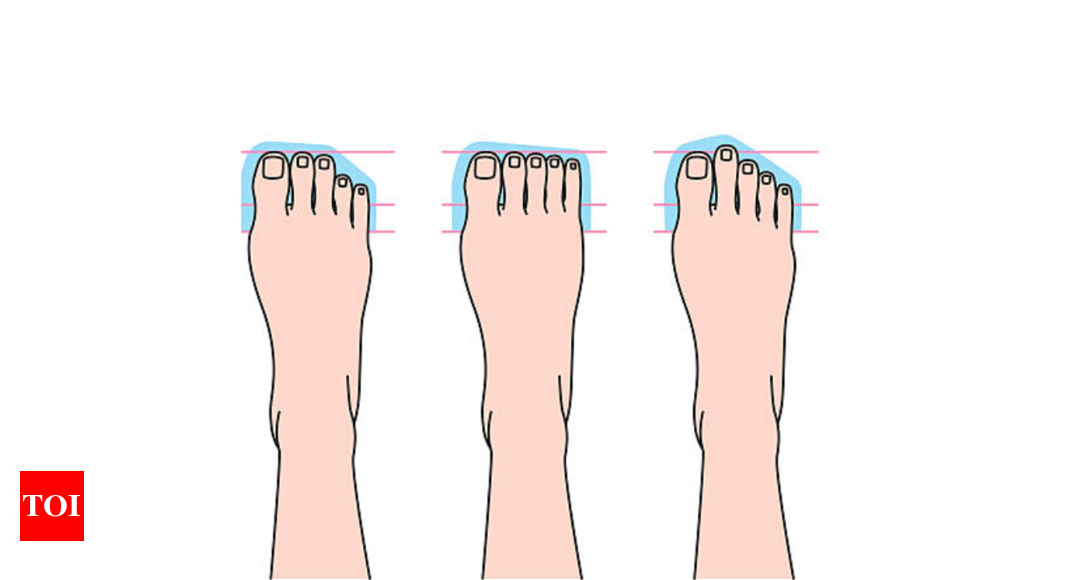 Do you have a longer second toe? Know what different foot shapes mean and what they say about one’s personality