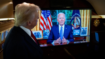 'Barely understandable': Donald Trump reacts to US President Joe Biden’s Oval Office speech