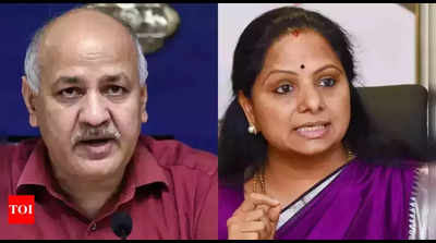 Excise 'scam': Delhi court extends judicial custody of Manish Sisodia and K Kavitha