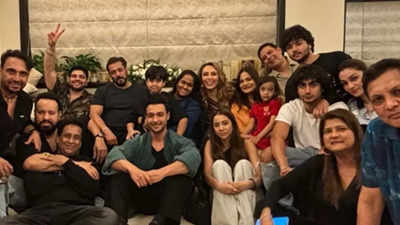 Salman and the entire Khan-daan unite for an EPIC celebration on Lulia Vantur's 44th birthday