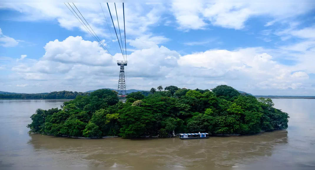 Umananda: The World’s Smallest Inhabited River Island 