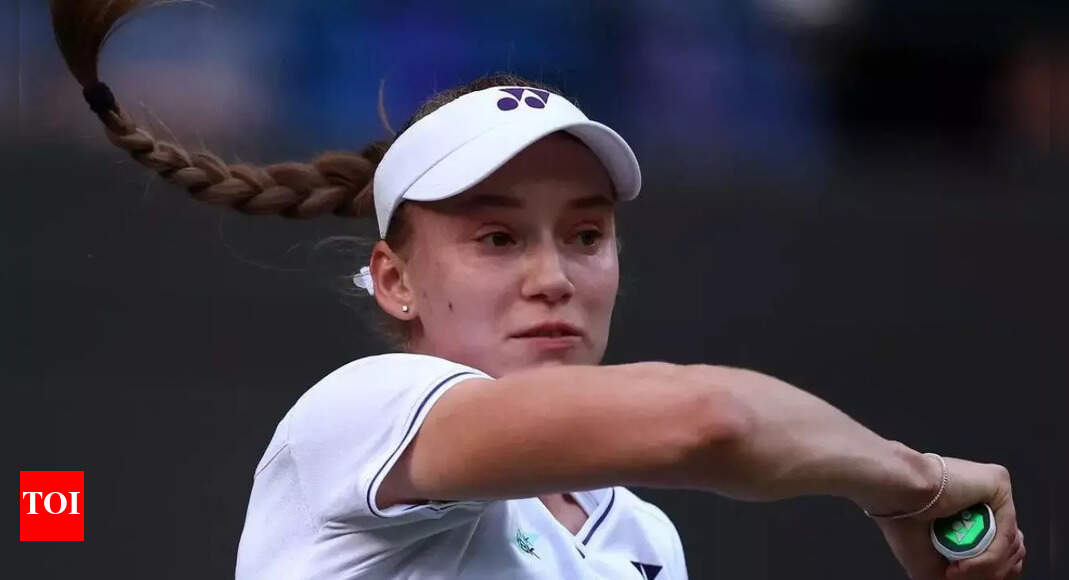 Elena Rybakina withdraws from Paris Olympics tennis tournament | Paris Olympics 2024 News