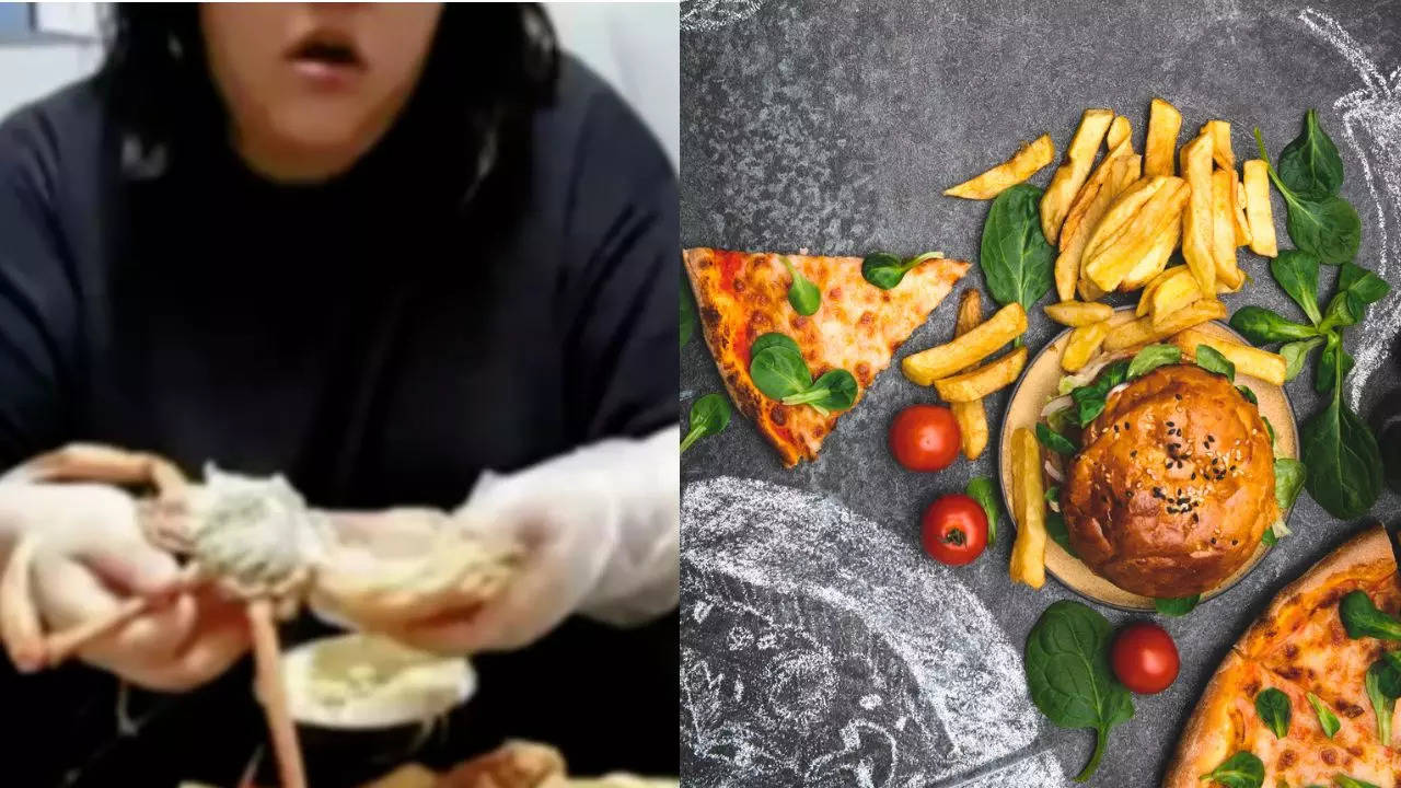 Food influencer dies live on camera due to overeating - Times of India